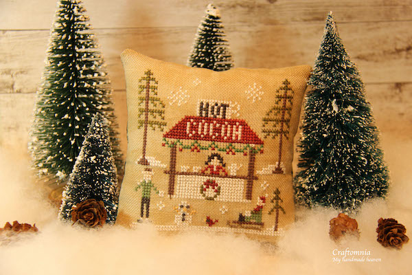 Little House Needleworks borduurpatroon 'Hot Cocoa'