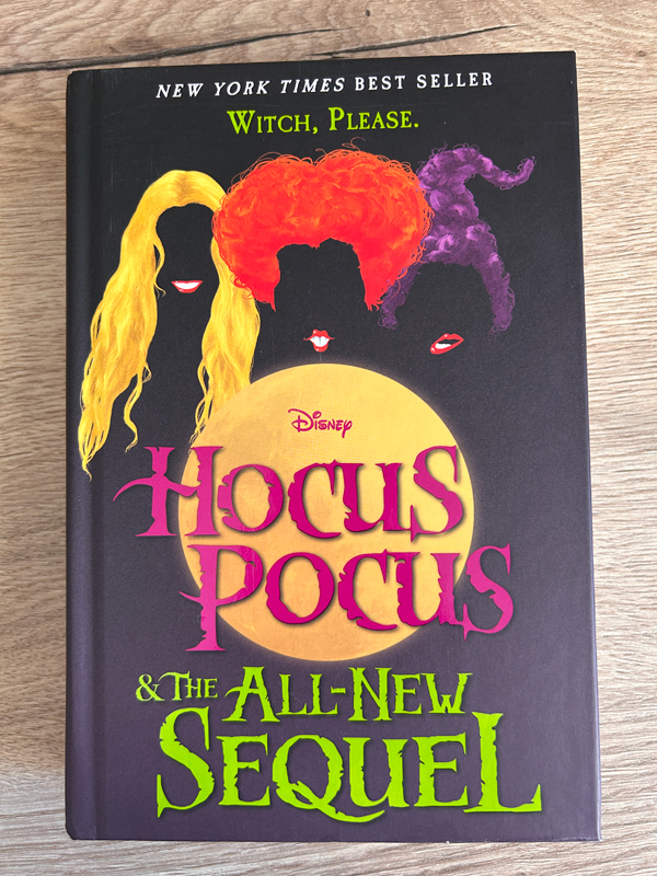 Geweldig leuk griezelig boek Hocus Pocus van Disney, naar de gelijknamige film